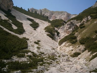 Salita alla Furcia (Forcella) dai Fers