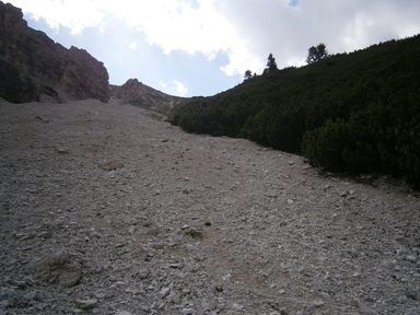 Salita alla Furcia (Forcella) dai Fers