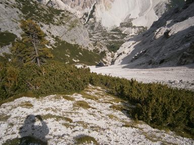 Salita alla Furcia (Forcella) dai Fers