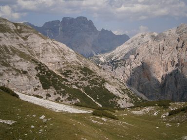 Salita alla Furcia (Forcella) dai Fers