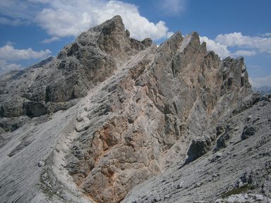 Croda Longes, Croda di Pomagagnon e Testa del Bartoldo