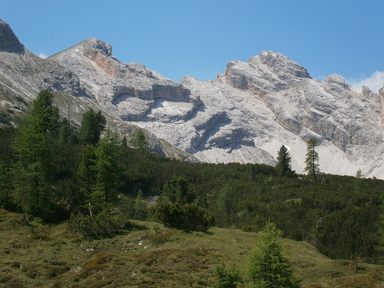 Croda Camin Nord-Est 2486 e Croda Camin Centrale 2592