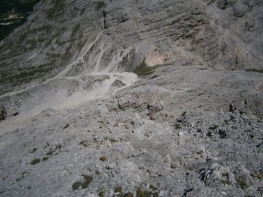 In basso Forcella Lavinores