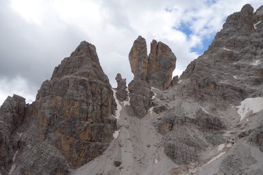 Guglia di Val Popena Alta e Campanile Dibona