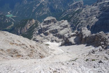 Val Costabella con Rauchkofel 2343 nel centro