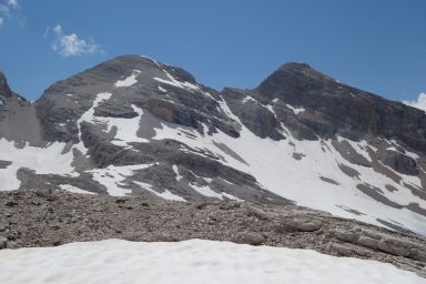Forcella Padeon, Col Pistone e Vecio del Forame