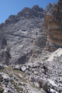 Il forcellino tra Corno d'Angolo e Torri di Popena