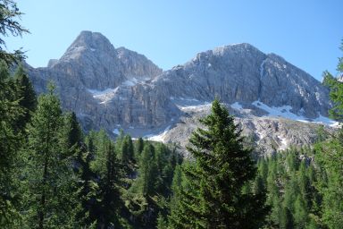 Cima del Laudo Ovest e La Cesta
