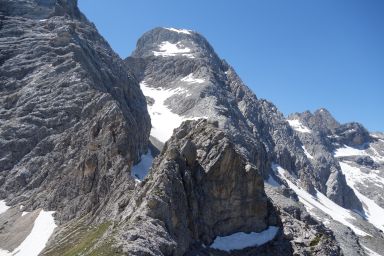 Cima del Laudo Ovest (la sua cresta Nord-Ovest e Forcella Cadin)  e La Cesta