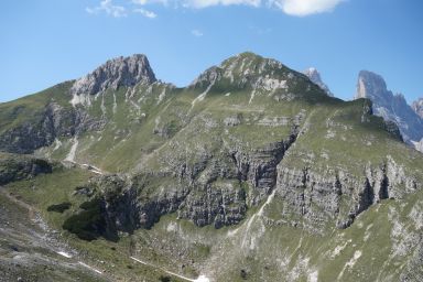 Cime di Malquoira (Cima SO e Cima NE) da Sud