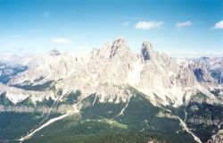 Monte Cristallo e Piz Popena dalla Cima Cesta