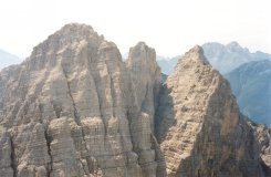 Sasso di Bosconero, Sasso di Toanella e Rocchetta Alta da Sfornioi Sud